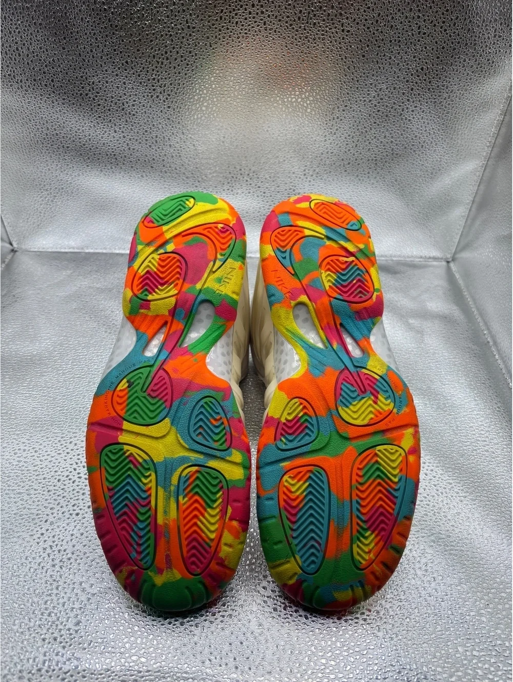 Nike air Foamposite one white frutiy pebbles GS